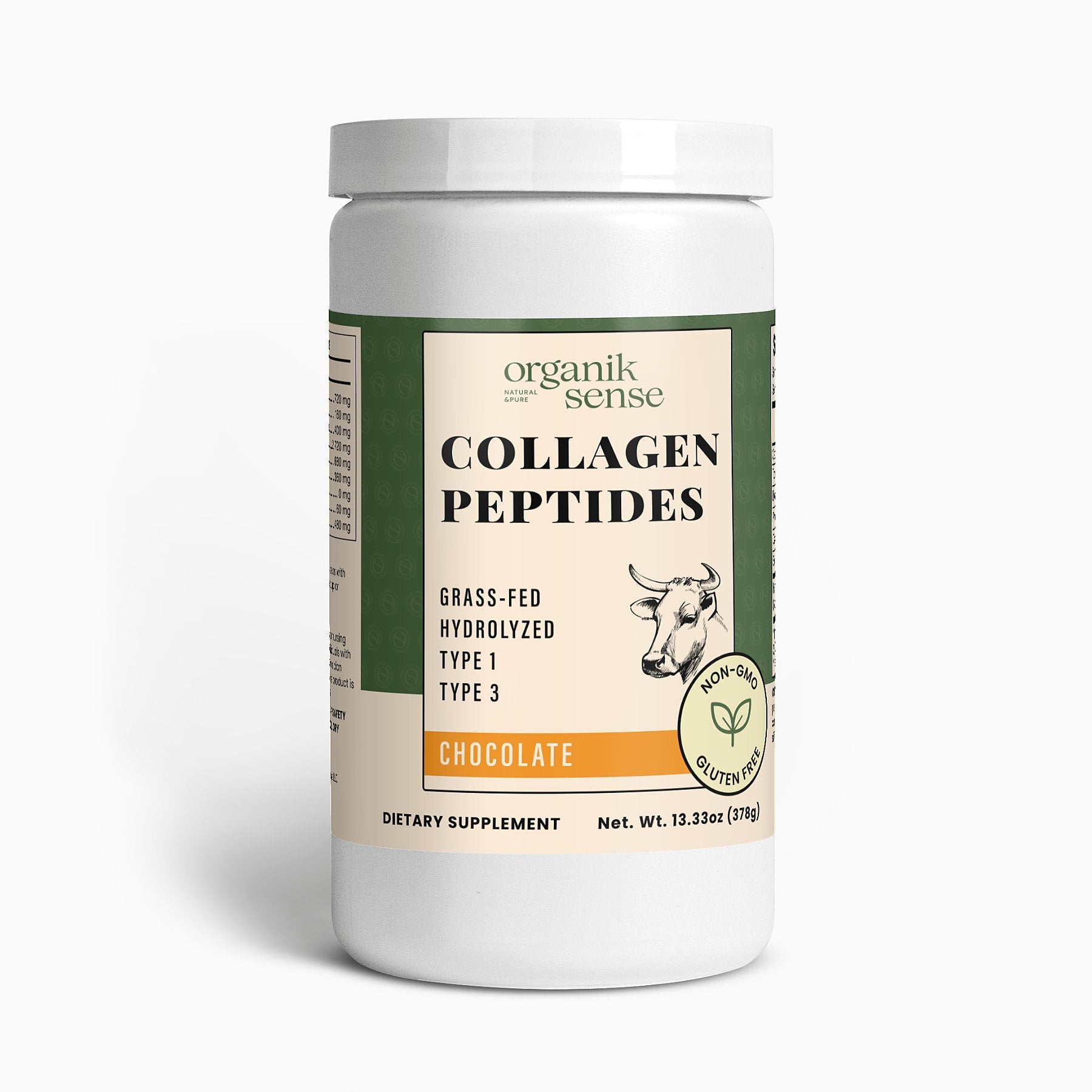 Collagen Peptides (Chocolate) - organiksense